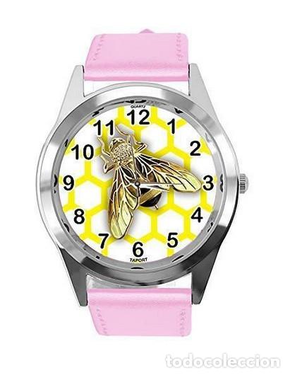 Relojes: Reloj Abeja (Bee) (color rosa) - Foto 1