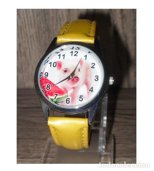 Relojes: Reloj Cerdo Cerdito (color amarillo) - Foto 1