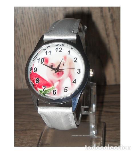 Relojes: Reloj Cerdo Cerdito (color gris) - Foto 1