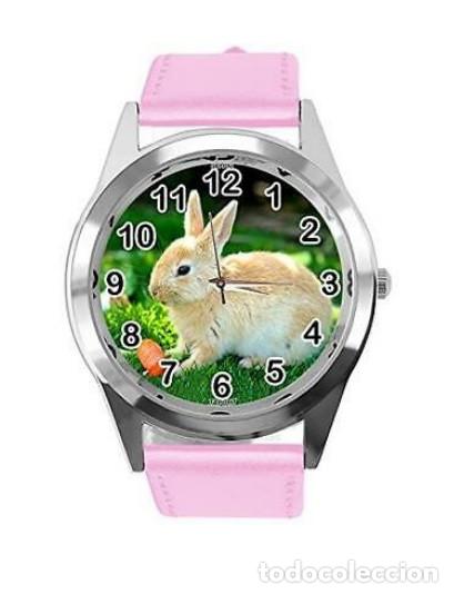 Relojes: Reloj Conejo (color rosa) - Foto 1