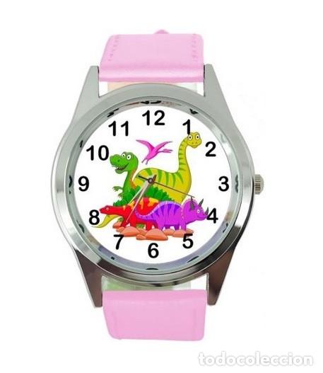 Relojes: Reloj Dinosaurio (color rosa) - Foto 1
