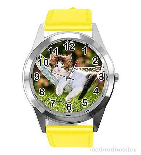 Relojes: Reloj Gato (color amarillo) - Foto 1