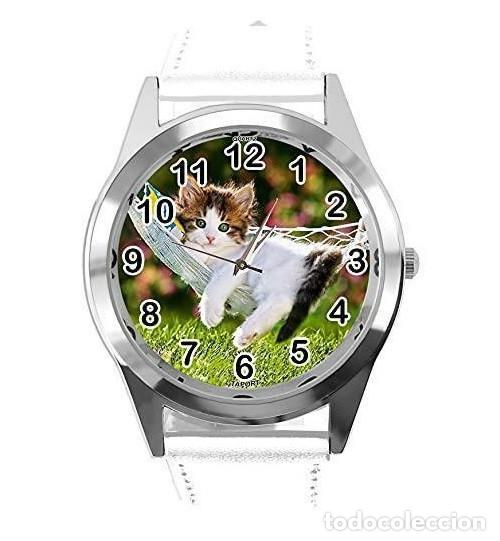 Relojes: Reloj Gato (color blanco) - Foto 1