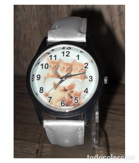 Relojes: Reloj Gatos (color gris) - Foto 1
