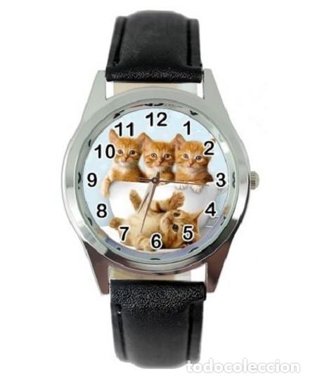 Relojes: Reloj Gatos (color negro) - Foto 1
