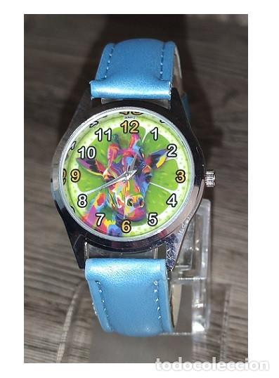 Relojes: Reloj Jirafa (color azul) - Foto 1