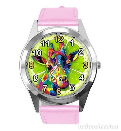 Relojes: Reloj Jirafa (color rosa) - Foto 1