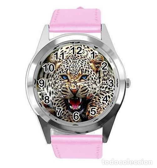 Relojes: Reloj Leopardo (Leopard) (color rosa) - Foto 1