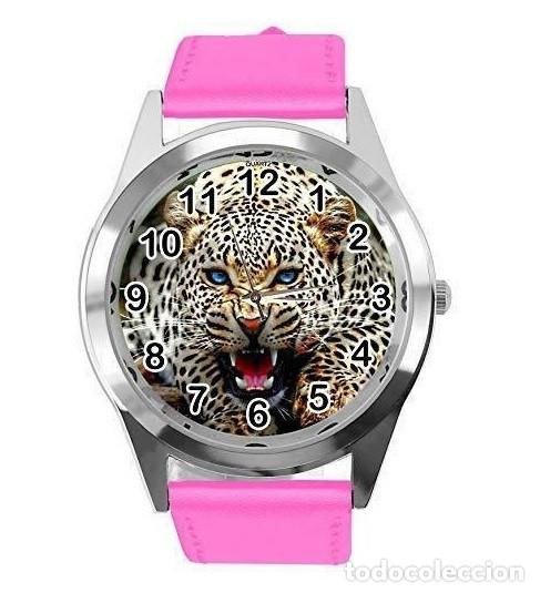 Relojes: Reloj Leopardo (Leopard) (color rosado) - Foto 1
