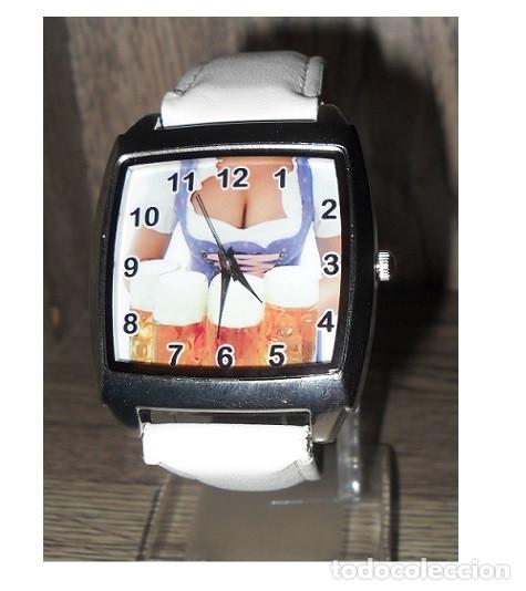 Relojes: Reloj Cerveza (color blanco) - Foto 1