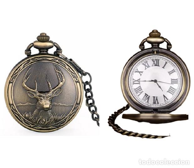 Relojes: Reloj bolsillo Ciervo - Foto 1