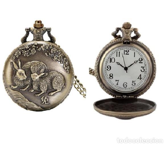 Relojes: Reloj bolsillo Conejo Conejos - Foto 1