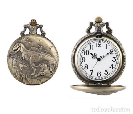 Relojes: Reloj bolsillo Dinosaurio - Foto 1