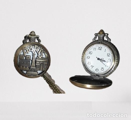 Relojes: Reloj bolsillo Paris Torre Eiffel (model 1) - Foto 1