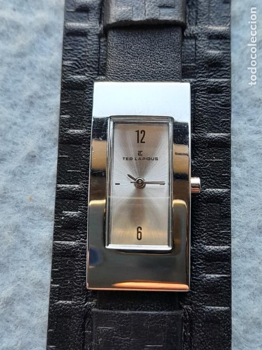 Relojes: Reloj Marca Ted Lapidus de Cuarzo para Dama. Funcionando. - Foto 2