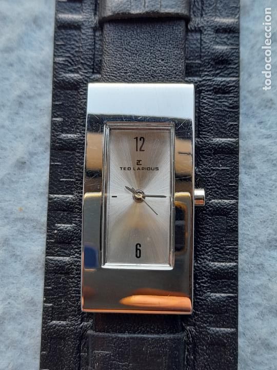 Relojes: Reloj Marca Ted Lapidus de Cuarzo para Dama. Funcionando. - Foto 5