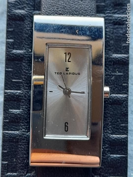 Relojes: Reloj Marca Ted Lapidus de Cuarzo para Dama. Funcionando. - Foto 9