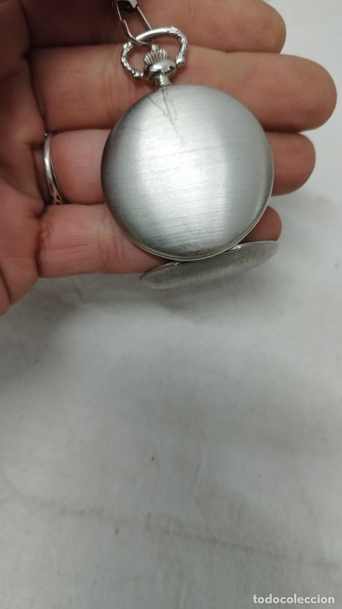 Relojes: Reloj de bolsillo con con su cadena,sin probar. A identificar - Foto 4
