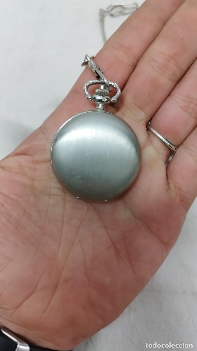 Relojes: Reloj de bolsillo con con su cadena,sin probar. A identificar - Foto 7