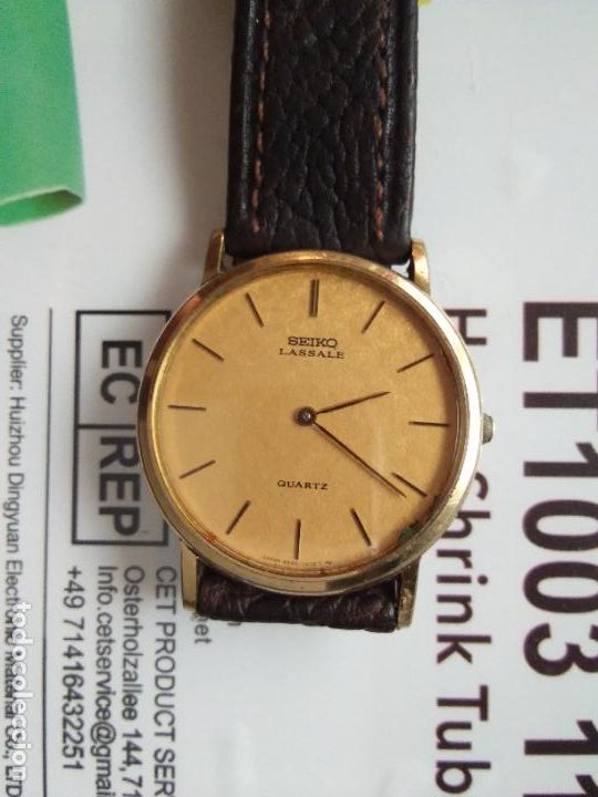 Relojes: RELOJ SEIKO LASSALE FUNCIONANDO - Foto 1