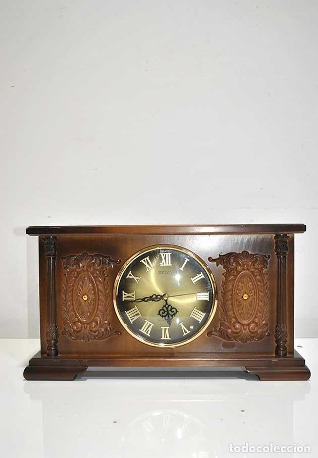 Relojes: RELOJ SEIKO CAJA DE MADERA - Foto 1