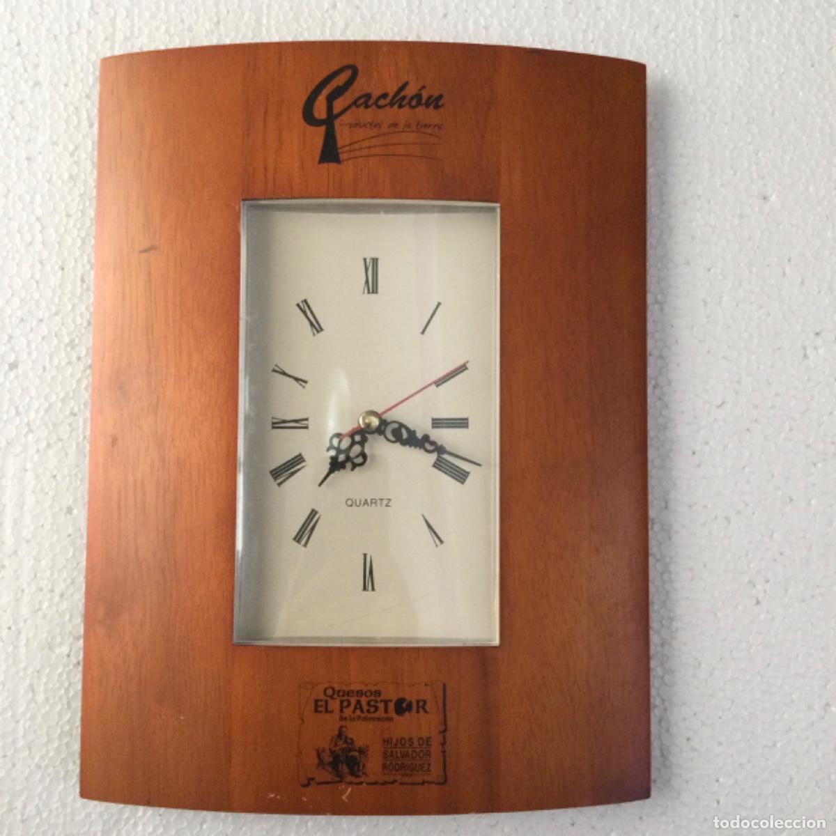 Relojes: Reloj de pared con publicidad Quesos El Pator. - Foto 1