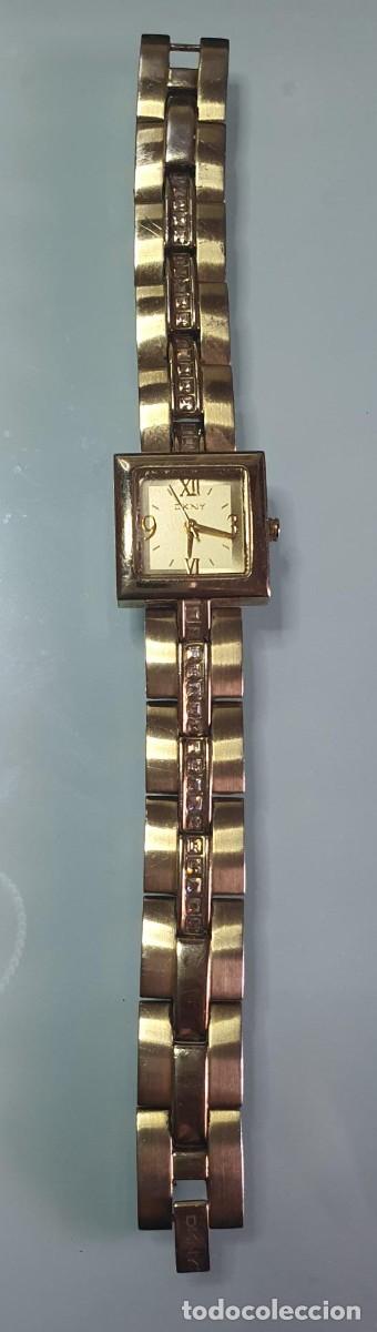 Relojes: RELOJ SE&Ntilde;ORA DKNY DORADO - Foto 2
