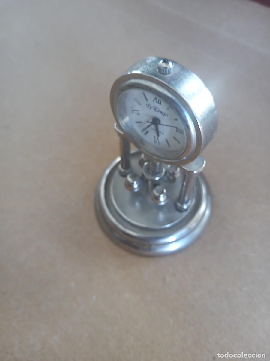 Relojes: BONITO RELOJ DE SOBRE MESA QUARTZ. LE TEMPS - Foto 4