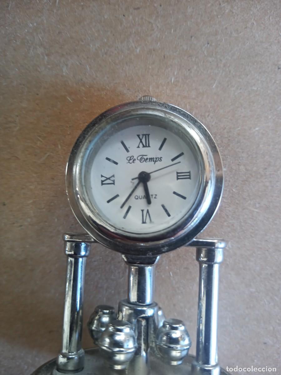 Relojes: BONITO RELOJ DE SOBRE MESA QUARTZ. LE TEMPS - Foto 5