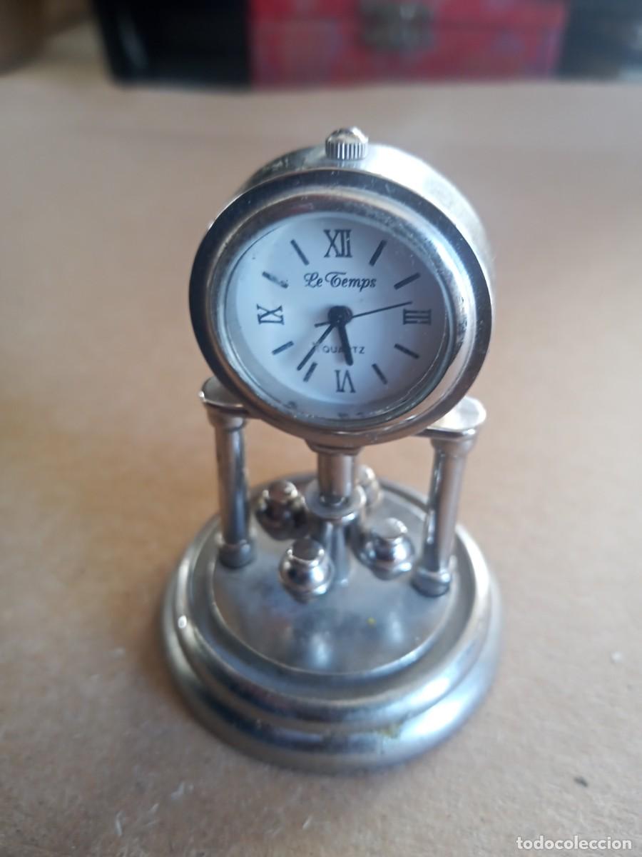 Relojes: BONITO RELOJ DE SOBRE MESA QUARTZ. LE TEMPS - Foto 6