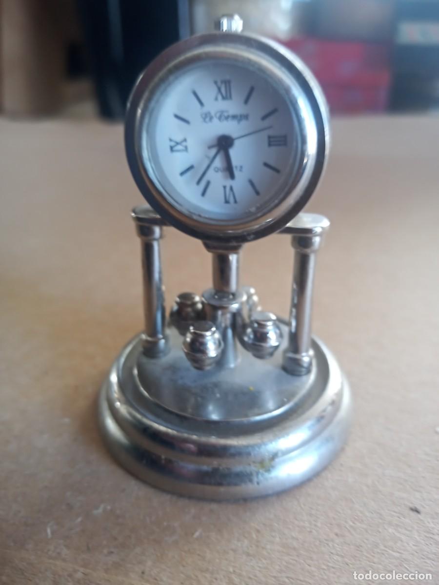 Relojes: BONITO RELOJ DE SOBRE MESA QUARTZ. LE TEMPS - Foto 7