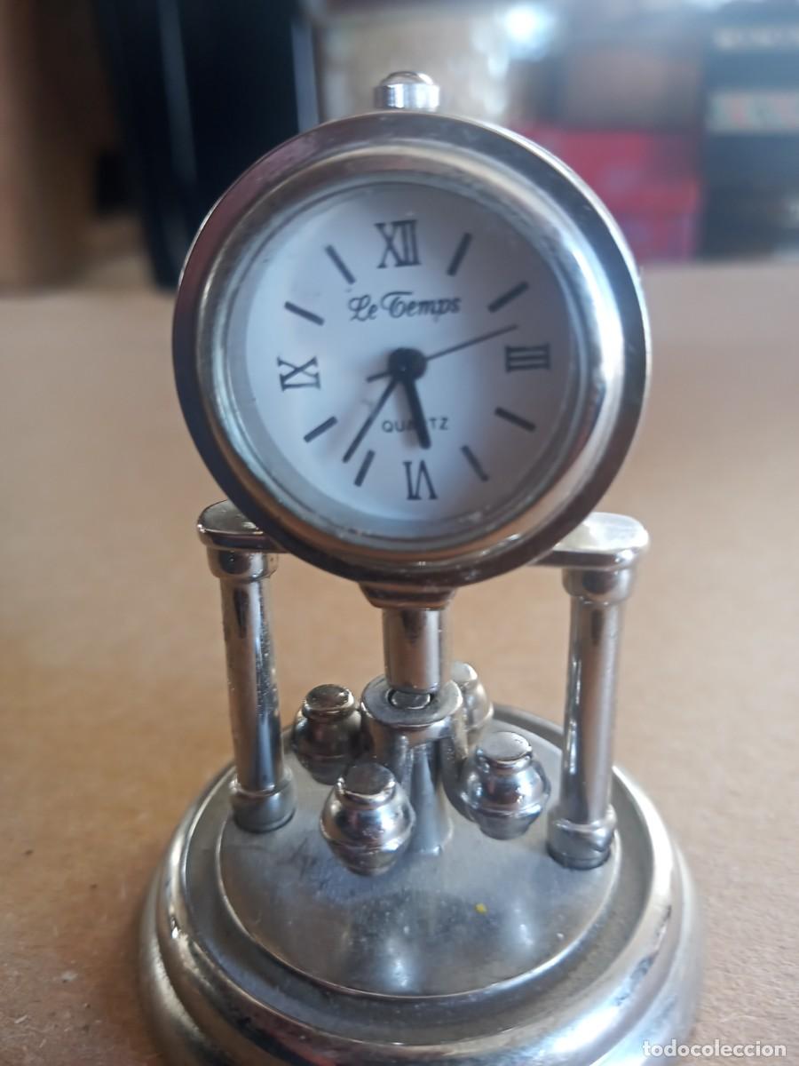 Relojes: BONITO RELOJ DE SOBRE MESA QUARTZ. LE TEMPS - Foto 8