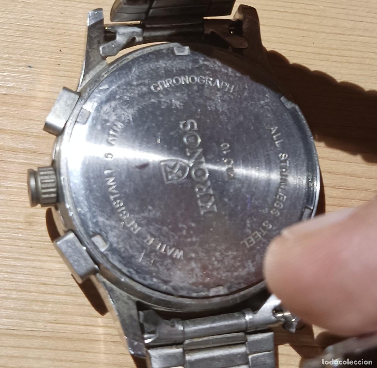 Relojes: Cron&oacute;metro a pilas Kronos. - Foto 1