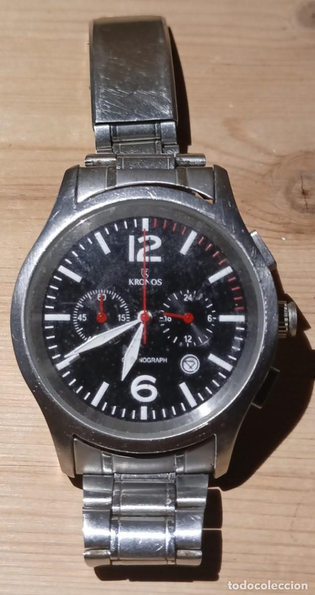 Relojes: Cron&oacute;metro a pilas Kronos. - Foto 2