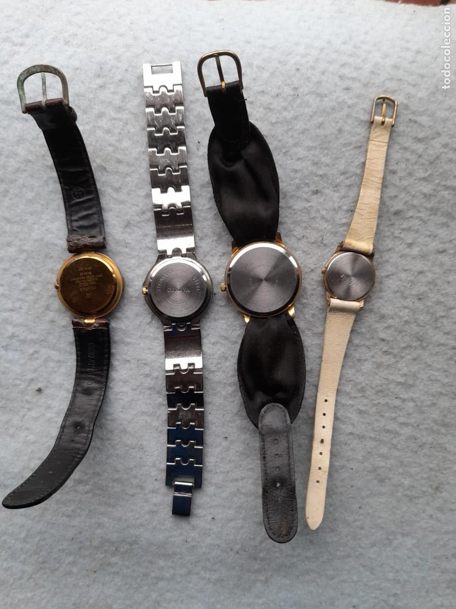 Relojes: Lote de 4 Relojes de Cuarzo para Dama. - Foto 2