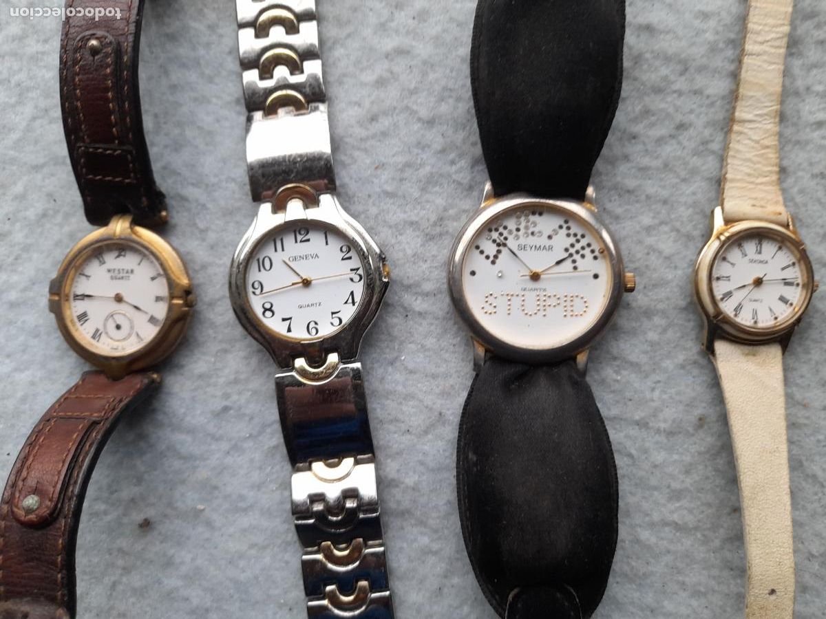 Relojes: Lote de 4 Relojes de Cuarzo para Dama. - Foto 1
