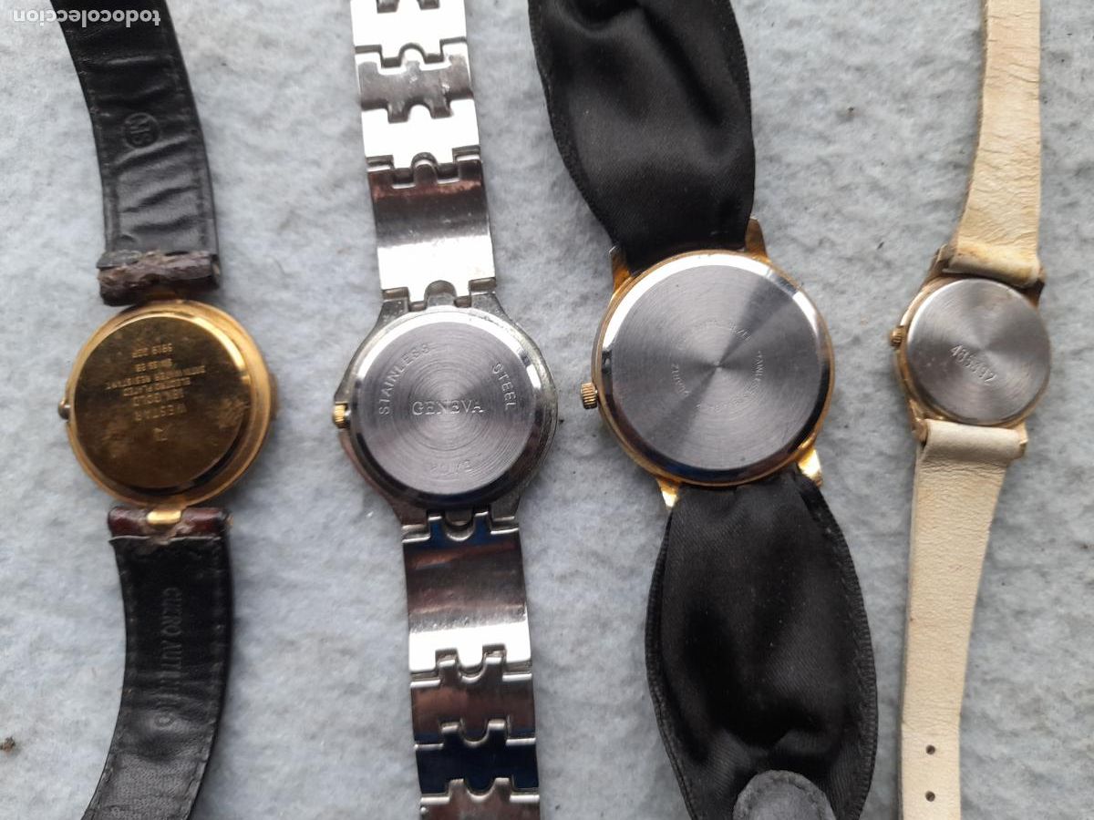 Relojes: Lote de 4 Relojes de Cuarzo para Dama. - Foto 4