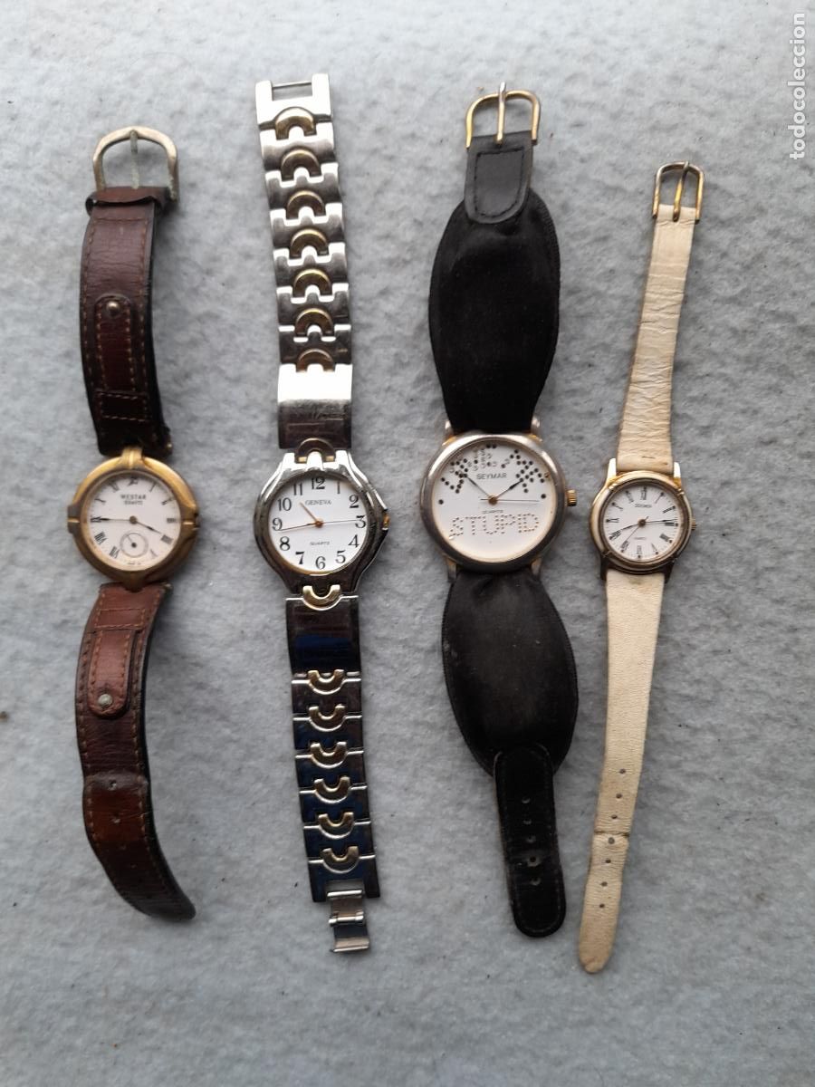 Relojes: Lote de 4 Relojes de Cuarzo para Dama. - Foto 3