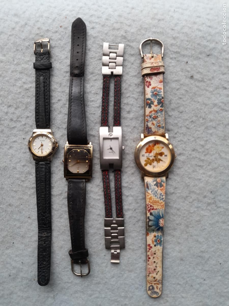 Relojes: Lote de 4 Relojes de Cuarzo para Dama. - Foto 7
