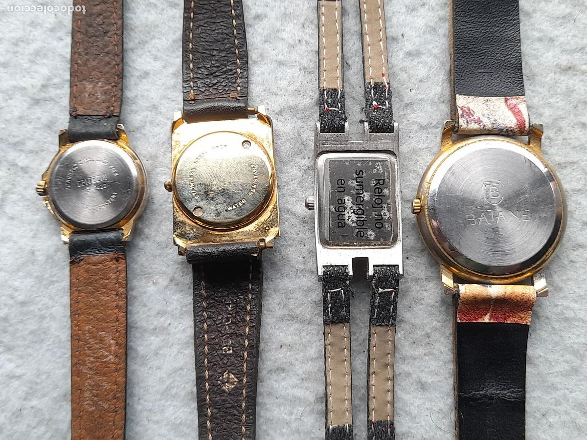 Relojes: Lote de 4 Relojes de Cuarzo para Dama. - Foto 8
