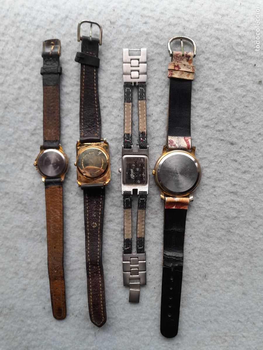 Relojes: Lote de 4 Relojes de Cuarzo para Dama. - Foto 9