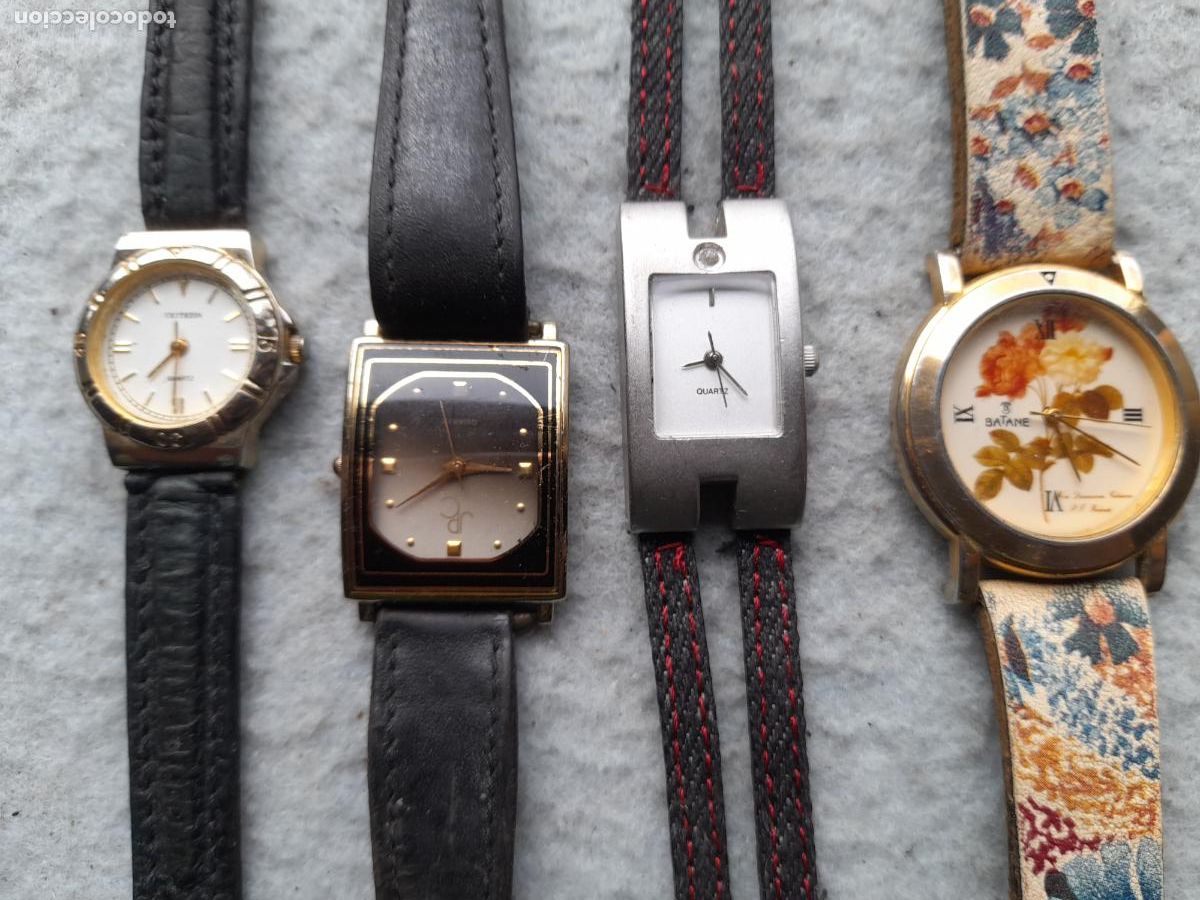 Relojes: Lote de 4 Relojes de Cuarzo para Dama. - Foto 1