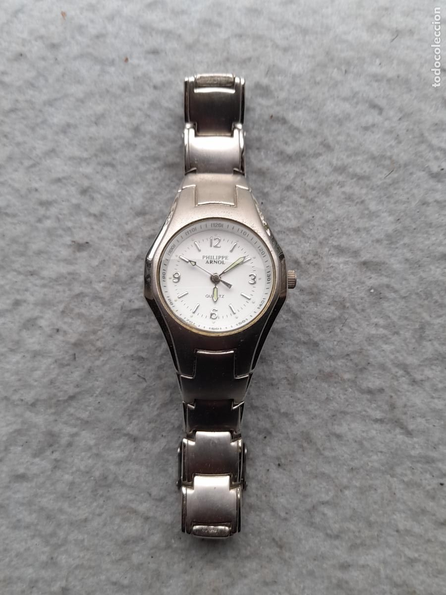 Relojes: Reloj Marca Philippe Arnol de Cuarzo para Dama. Funcionando. - Foto 1