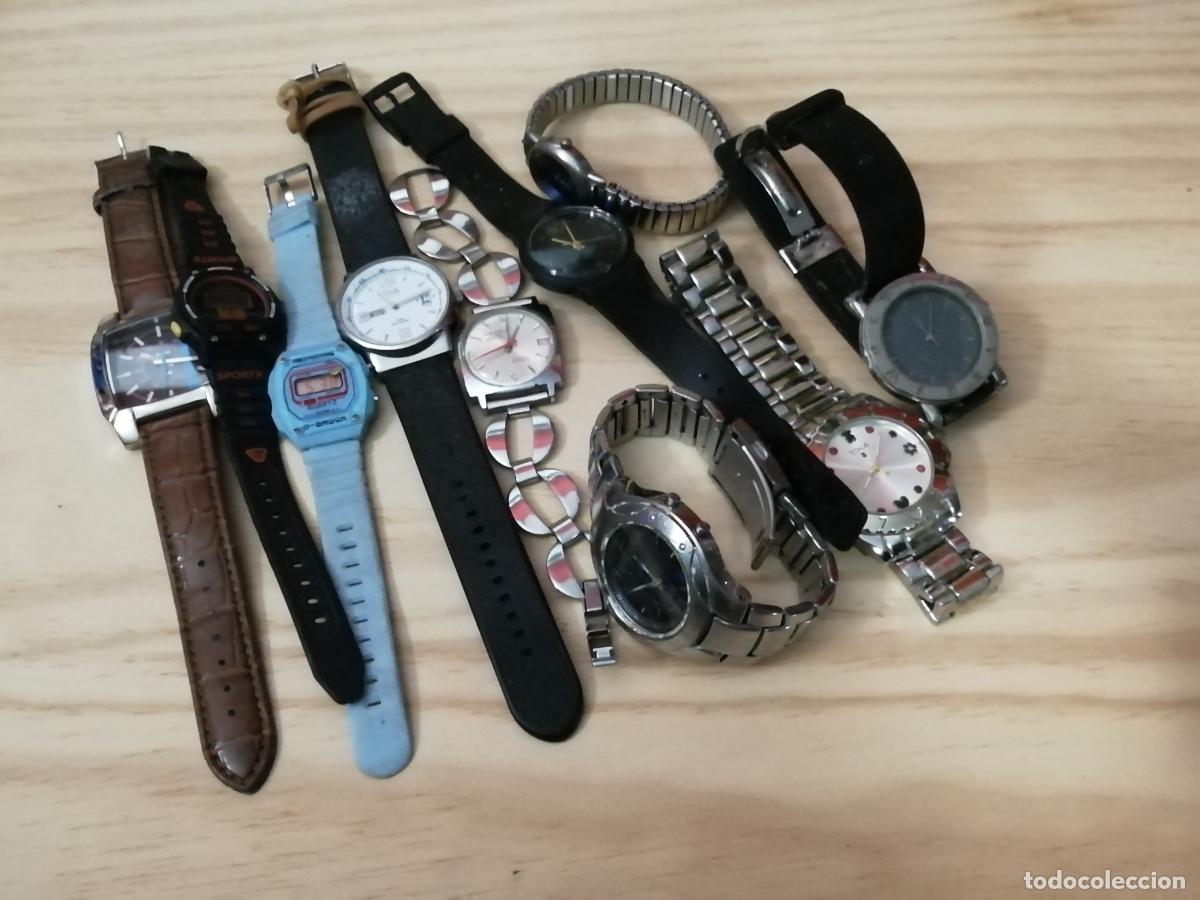 Relojes: LOTE 10 RELOJES - VARIOS - Foto 1