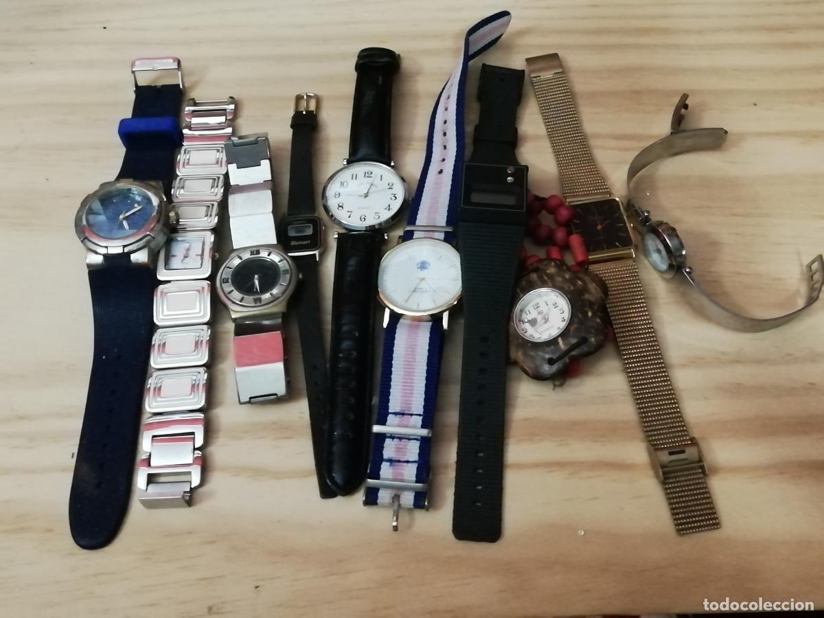 Relojes: LOTE 10 RELOJES - VARIOS - Foto 1