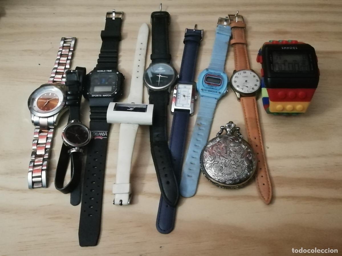 Relojes: LOTE 10 RELOJES - VARIOS - Foto 1