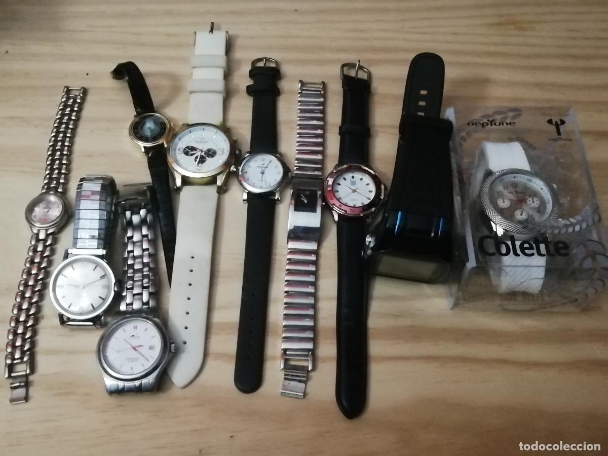 Relojes: LOTE 10 RELOJES - VARIOS - Foto 1