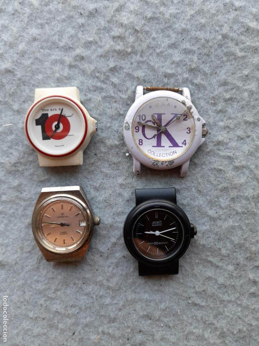 Relojes: Lote de 4 Relojes de Cuarzo para Dama. - Foto 1