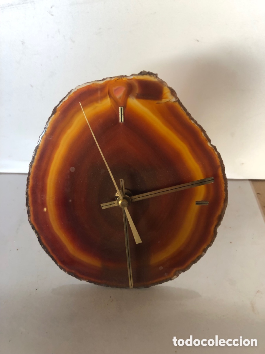 Relojes: RELOJ DE JADE CON MECANISMO MODERNO - Foto 1