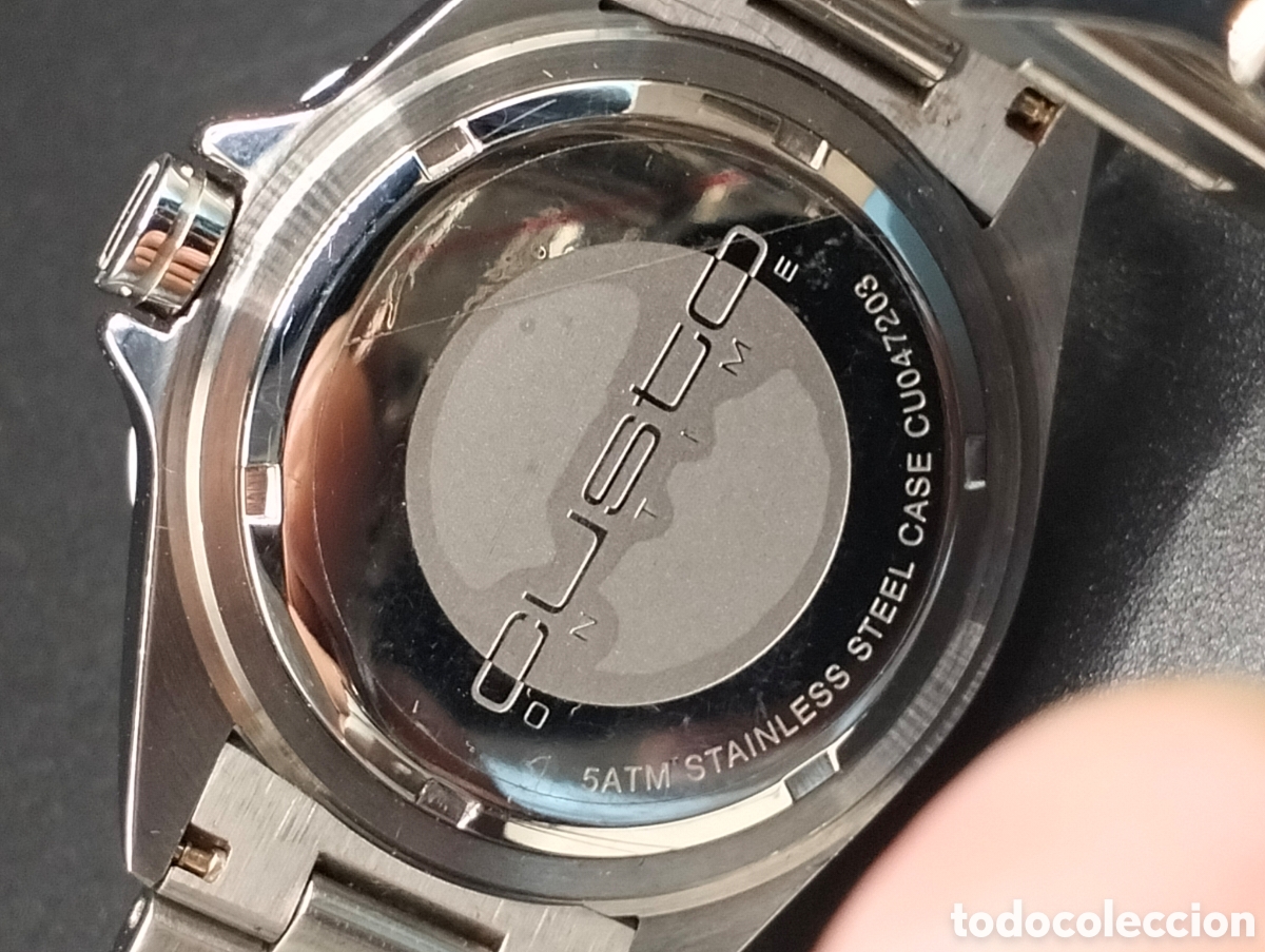 Relojes: Reloj Custo Quartz funciona perfecto Envio Gratis - Foto 6